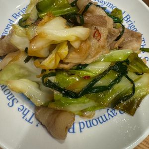 ミナの作ってみた!投稿(大分ソウルフード《甘辛にんにくダレ♡にら豚》)