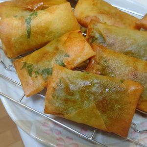 そらまめの作ってみた!投稿(【ぷりぷり海老春巻き】パリッとぷりッと食感が美味しい♡)
