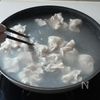 【夏のさっぱりおかず】焼きネギとメンマのピリ辛冷しゃぶの工程2