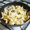 野菜と混ぜ合わせて簡単!お皿でトルティーヤの工程3