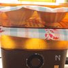 マンゴーの缶詰で!ふんわり米粉蒸しパンの工程4