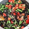 【常備菜】ひじきといんげんのイタリアン炒めの工程2