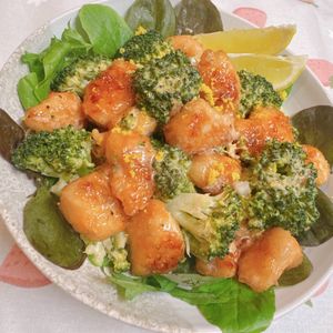 maiの作ってみた!投稿(【ささみとブロッコリーのエビマヨ風♪鶏マヨ】しっとりやわらか)
