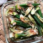 《漬けるだけ》オクラと茗荷のさっぱりおひたし