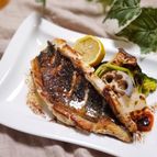「メジナのムニエル」レモンバターしょうゆソース