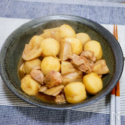 冷凍さといもでささっと「鶏肉とさといもの煮転がし」