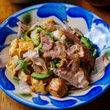 豆腐がおいしい♪【ゴーヤーチャンプルー】