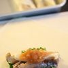 鯵と梅紫蘇の揚げ春巻きの工程1