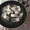 塩サバのトマト黒酢オイスターの工程3