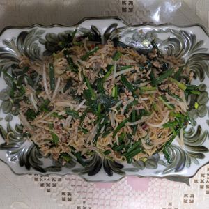 マミコの作ってみた!投稿(ピリッと辛い！癖になる美味しさ台湾風焼きそば)