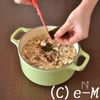 乾物おだしのキムチチゲの工程1