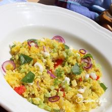 イタリア発!目からも美しいクスクス♡火を使わずに簡単レシピ