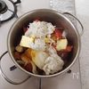 カレー風味のトマト豆乳スープの工程2