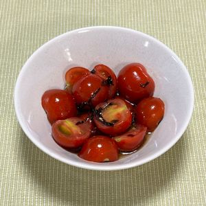 キャピタンの作ってみた!投稿(【3分で出来る♪トマトと塩昆布の甘酢和え】トマト嫌い克服♡︎)