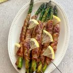 アスパラの肉巻き☆レモンバター醤油でさっぱりコクうま