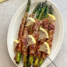 アスパラの肉巻き☆レモンバター醤油でさっぱりコクうま