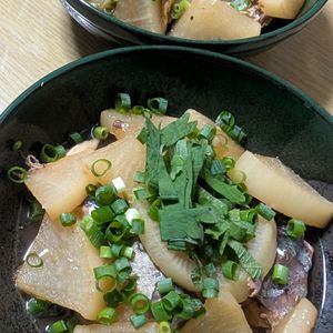 花月雨音🪷の作ってみた!投稿(【節約絶品おかず】ぶり大根ならぬ...さば缶大根☆味しみしみ)