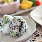 大葉入りのひじきごはん