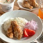 指まで舐めたいハニーマスタードチキン♪