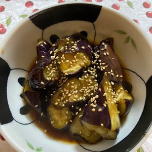 万福の作ってみた!投稿(レンジで即席♩【ナスの南蛮漬け】)