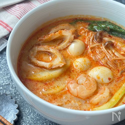 もうお店行かなくても良い！フライパンde本格豆乳麻辣湯