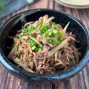 【甘辛牛ごぼう】簡単なのに家族が喜ぶ絶品おかず♪