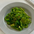 ピーマンが主役！にんにく醤油ペペロン風炒め