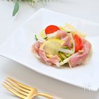 爽やか♪新玉ねぎと生ハムのレモンマリネ
