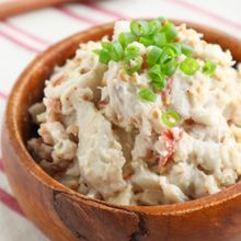レンジで完成!ねっとり美味しい♡里芋の梅マヨサラダ