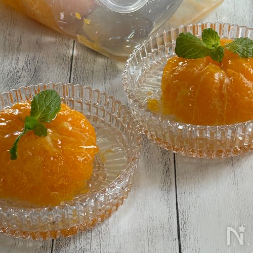 丸ごとみかんのスパイシーゼリー
