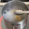 旨味爆発!【オイルサーディンのガーリックパスタ】の工程1