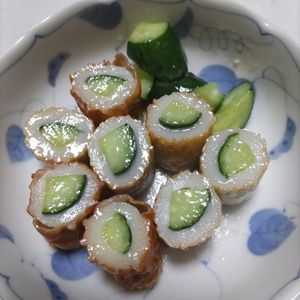 KUMIKOの作ってみた!投稿(ちくきゅー白だしわさび漬け)