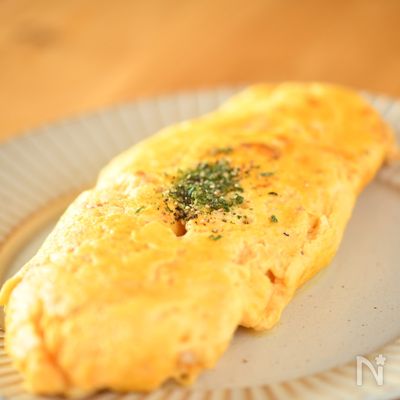 切り干し大根入りオムレツ