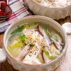 【豆腐と長ねぎのうま塩スープ】旦那が喜ぶ♬簡単スープ♡