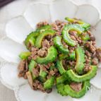 ゴーヤたっぷりオイスター炒め