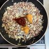 シャキッと食感がたまらない♡れんこん入りコクうま麻婆豆腐の工程3