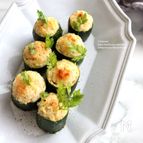 ズッキーニの海老ファルシ