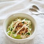 夏の夕方を思い出す、豆腐のサラダ