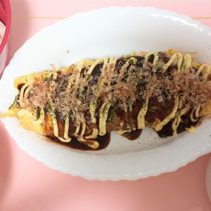 milkの作ってみた!投稿(ネギ焼きみたいな包まないとん平焼き♩ ネギの青い部分活用)