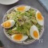 抱えて食べたい【春キャベツと卵のサラダ】の工程2