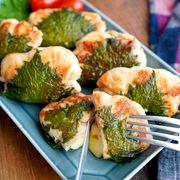 【ささみの大葉チーズはさみ焼き】しっとり柔らか！チーズとろ〜