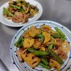 397423の作ってみた!投稿(ワンパン10分!【豚こま肉とれんこんの甘辛味噌炒め】)