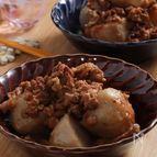 作り置きOK！里芋と豚ひき肉のうま煮