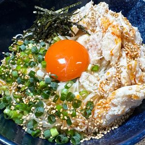 楽ラク手抜キッチン🐶🐾の作ってみた!投稿(【塩だれ油そば風そうめん】和えるだけで絶品！)