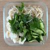 もやしときゅうりと豆腐《塩昆布おかか♡サラダ》の工程1