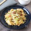 【ネギたっぷり焼き鳥缶とふわたま炒め】簡単すぎるけど美味しいの工程4