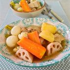 コンソメ不要！【ポトフ】鶏もも肉で作る♪やさしい味わいです。