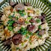 ゆみの作ってみた!投稿(【ガリバタビーフ炒飯】ドカンと美味しい！)