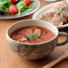 【腸活・抗酸化】ごぼうのトマトスープ