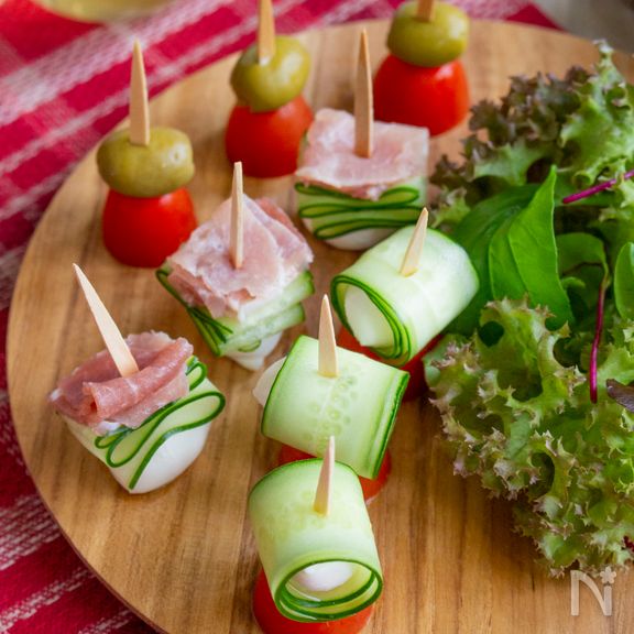 おつまみピンチョスサラダ